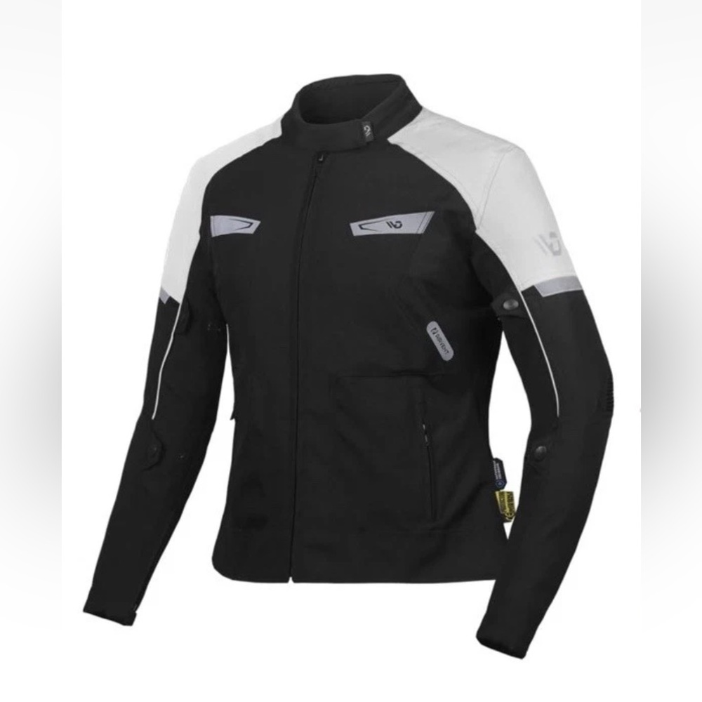 New Womens WD Motorsports Lady Vegas Black/silver Moto/biker Riding jacket XS